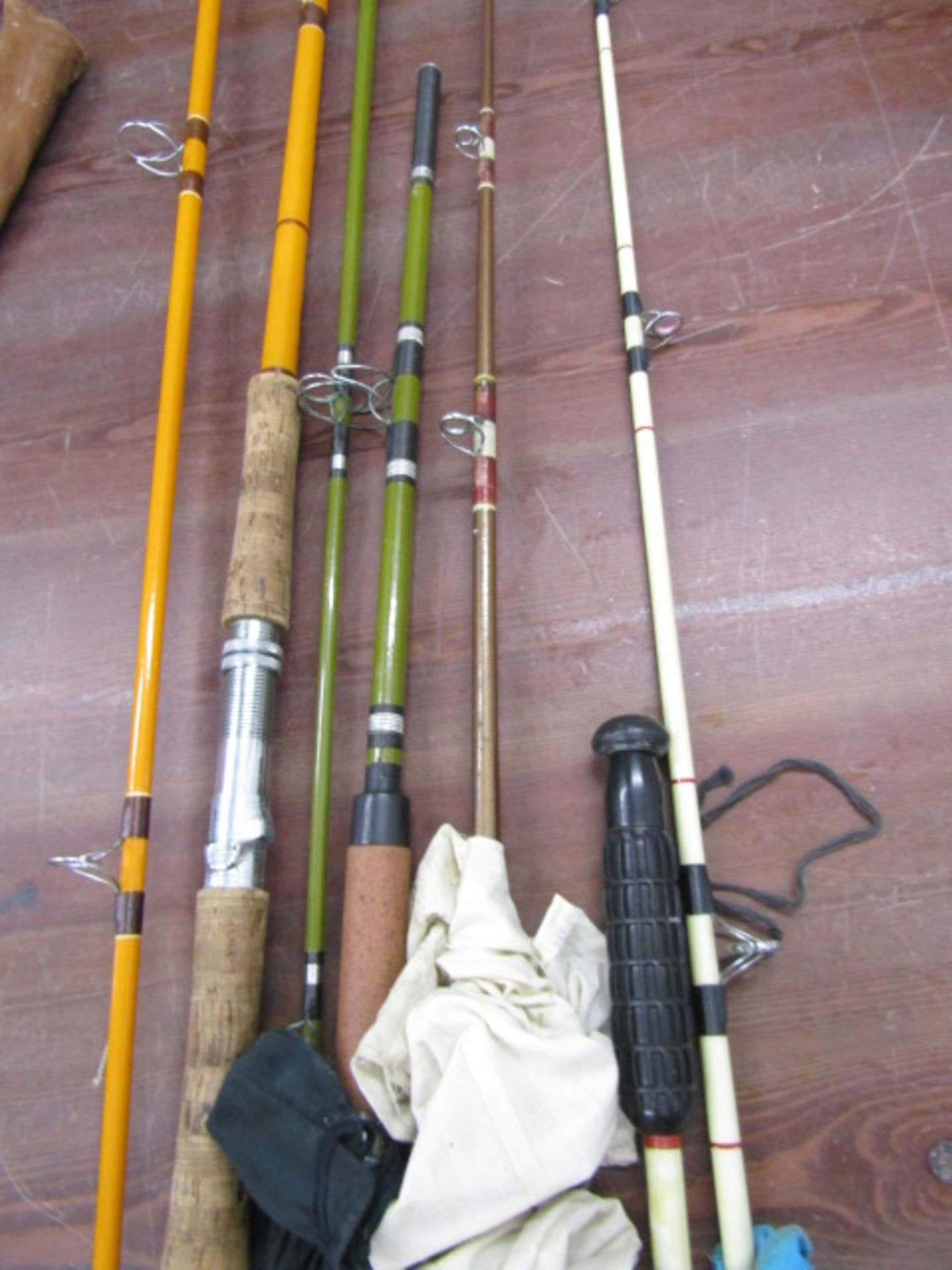 4 fishing rods