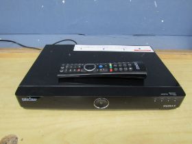 Humax Freesat box with remote from a house clearance