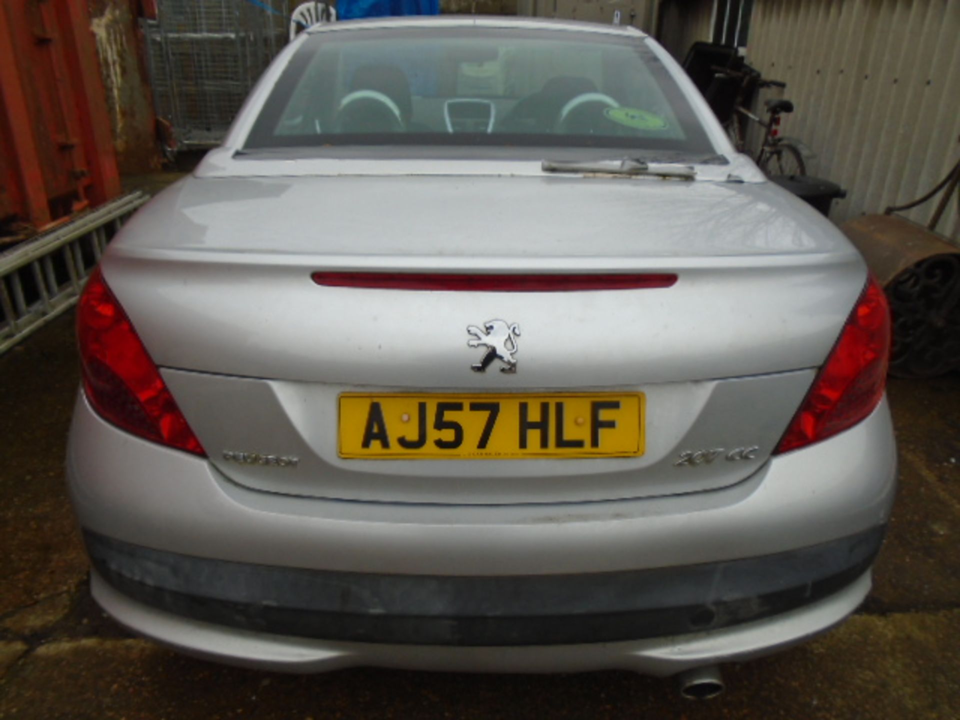 2007 Peugeot 207 sport CC Coupe 1598CC. AJ57 HLF. From a deceased estate, M.O.T expired July 2023, - Image 3 of 13