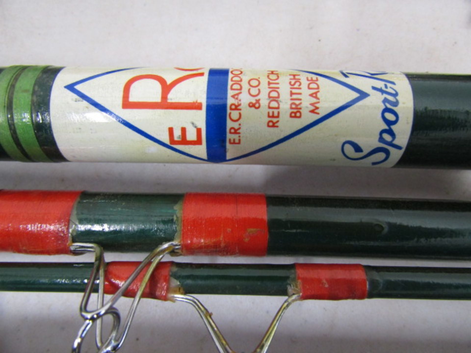 4 vintage fishing rods - Image 3 of 6