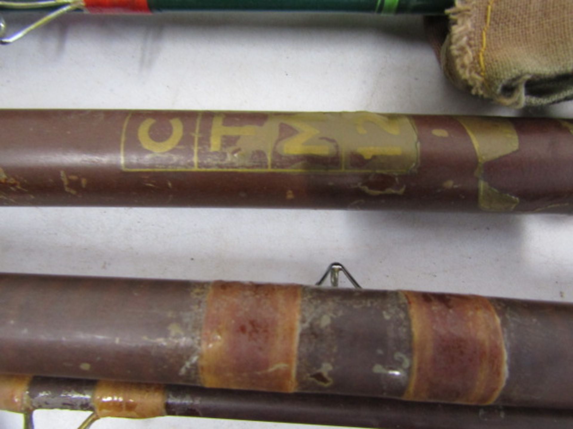 4 vintage fishing rods - Image 4 of 6