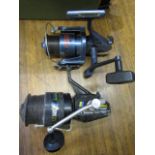 2 beach casting reels