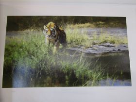David Shepherd 'The Bandipur Tiger' ltd edition silk screen pencil signed and titled in margin 309/