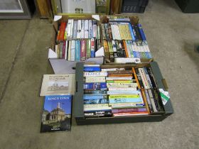 3 Trays of mixed books to include Kings Lynn etc