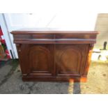 Mahogany Chiffonier 121x46cm 93cmH