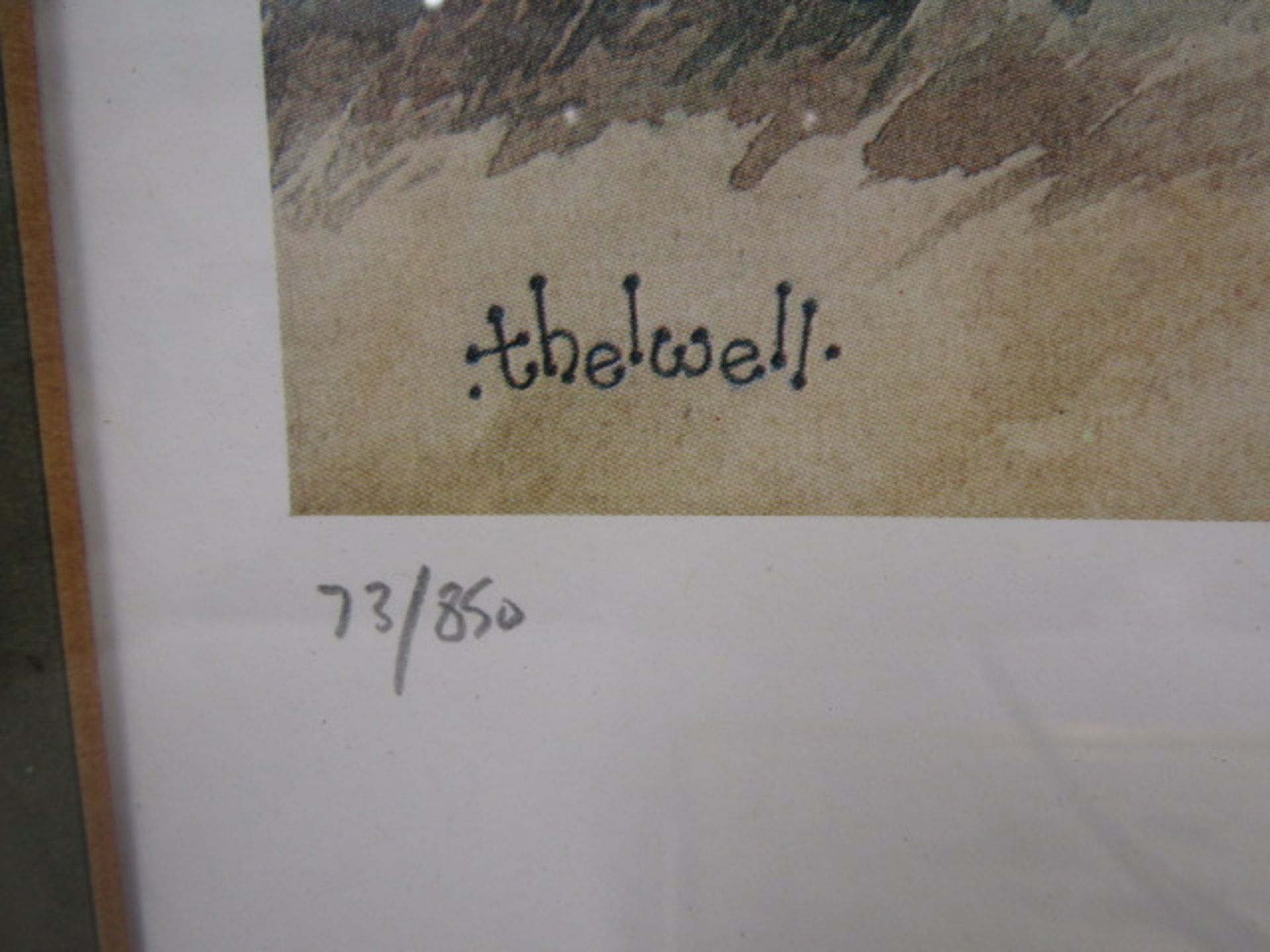 Thelwell ltd edtion print 'The Smooth Shoot' pencil signed in margin and a comical sporting print - Image 4 of 5