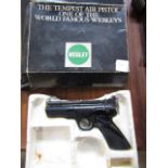 Webley Tempest .177 Cal hand gun with box