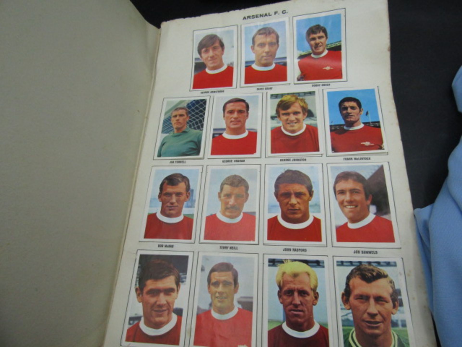 Leeds football shirt, Norwich City autograph sheet 1971-2 plus album picture stamp album and - Image 5 of 16