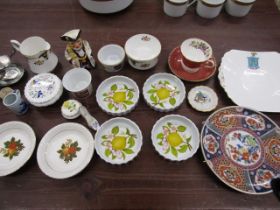 Various ceramics inc Aynsley, Wedgwood, Royal Worcester etc
