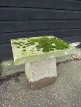 Concrete/stone garden feature similar to Staddle stone