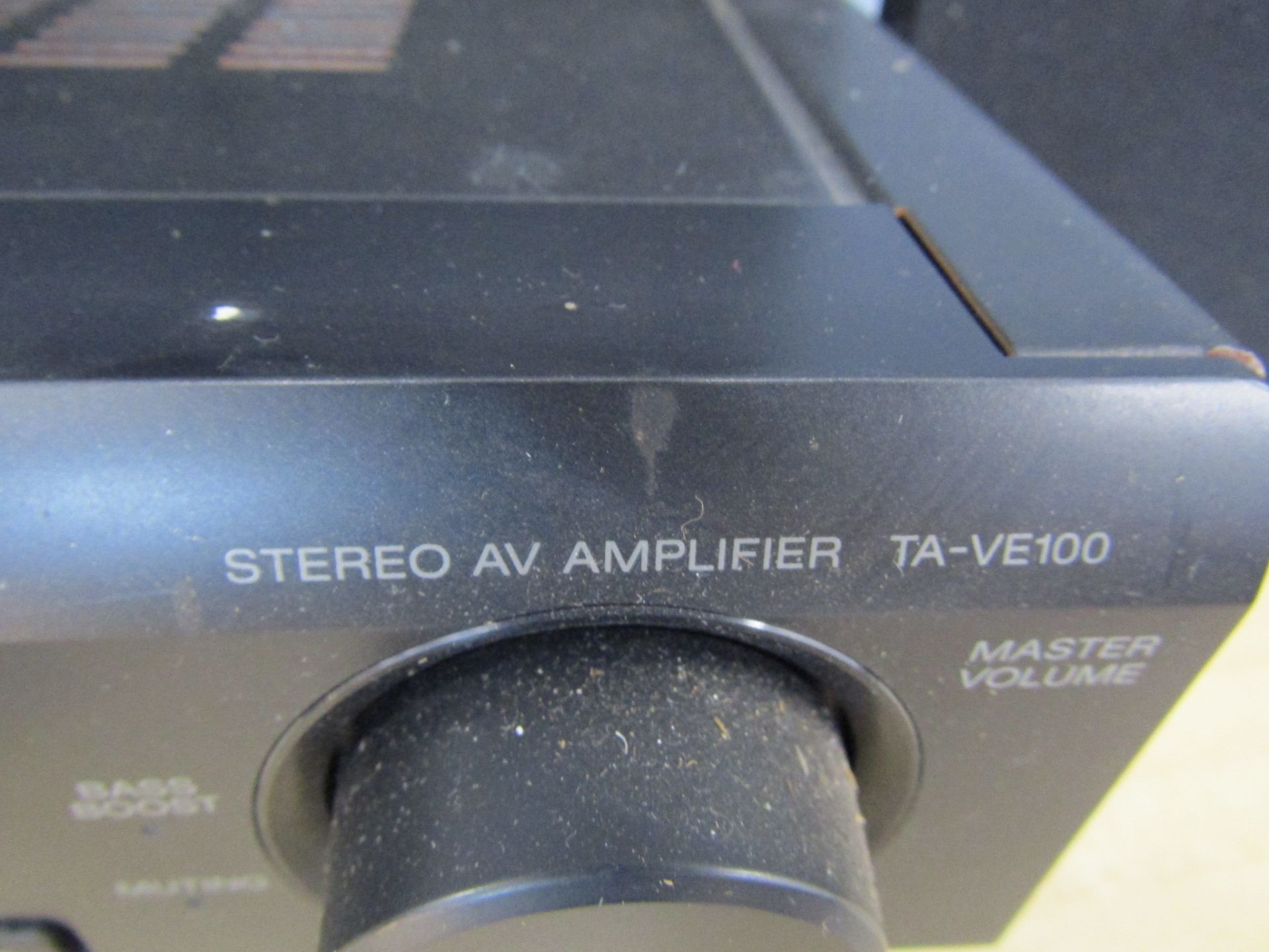 Sony stereo AV amplifier with speakers, remote and leads from a house clearance - Image 3 of 4