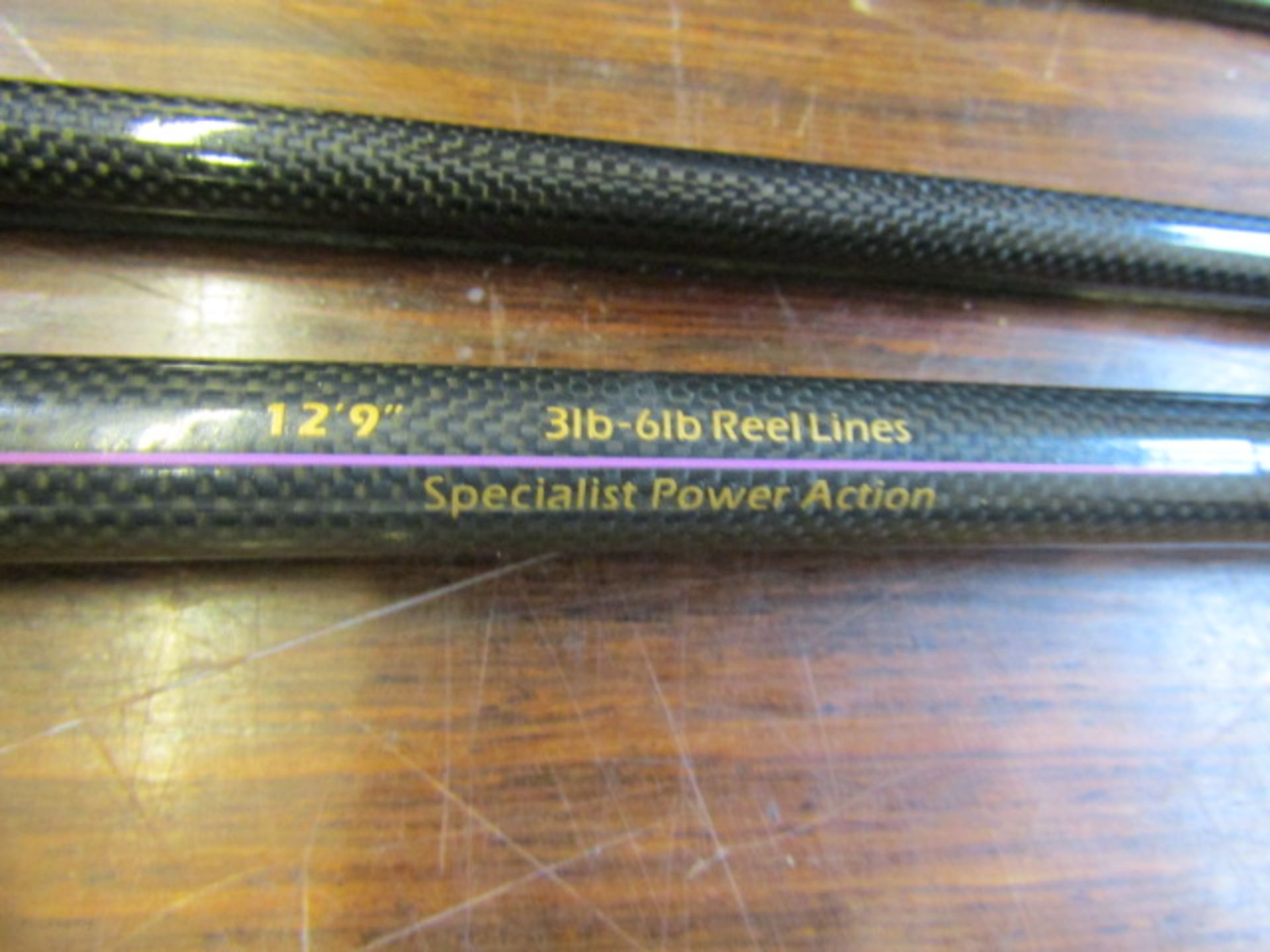 Drennan tench float rod 12' 9" with canvas and hard tube case - Image 4 of 8