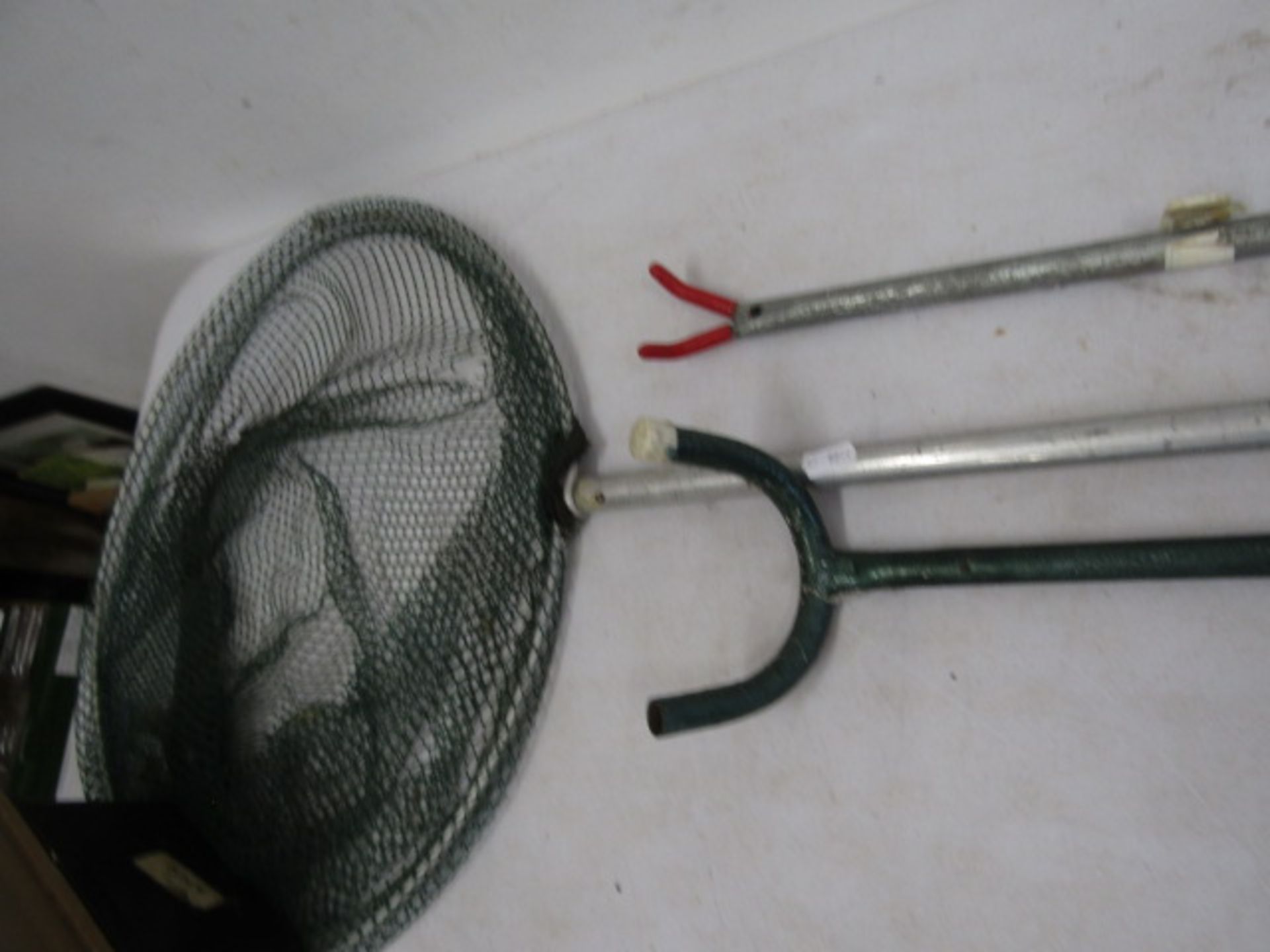 Telescopic rods, fishing tackle, landing net etc etc - Image 12 of 12