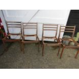 G-Plan set 4 chair frames