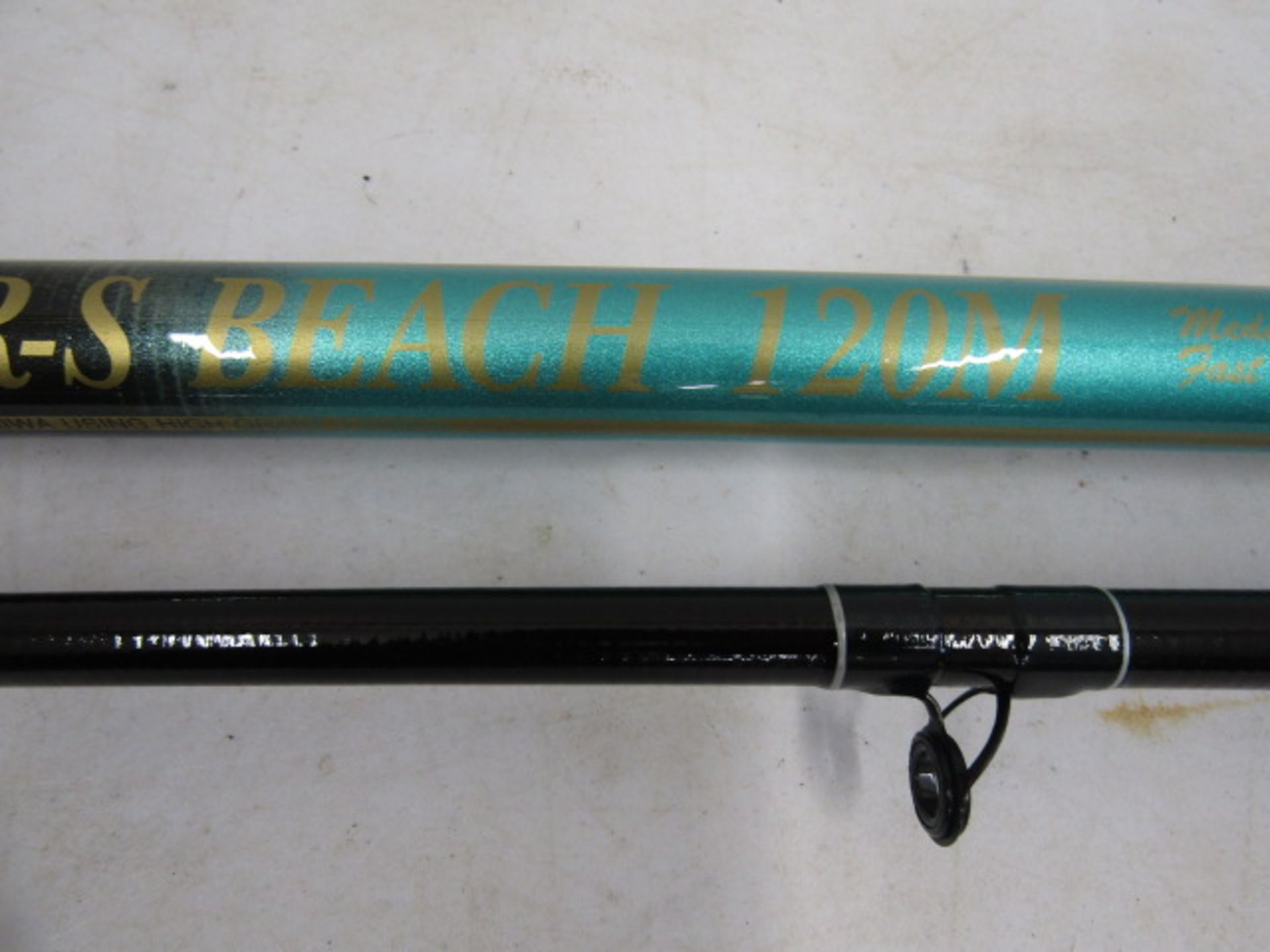 Daiwa Moonraker 12' beach rod, as new- never used, in canvas cover - Image 2 of 3