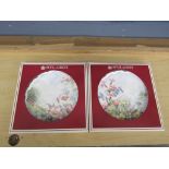 2 Boxed Royal Albert picture plates