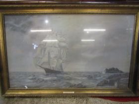 Large print of a ship