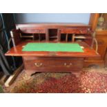 A Georgian mahogany secretaire chest  108Wx58Dx97H cm