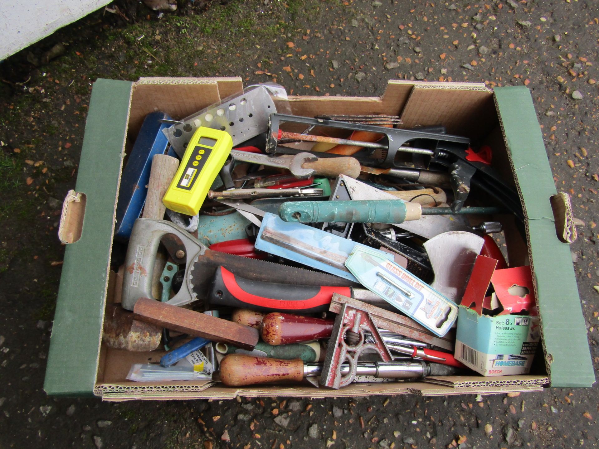 Tray of mixed tools