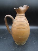 Stoneware jug chipped on rim