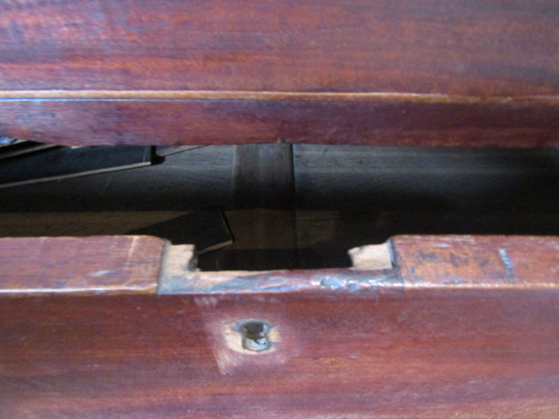 A Georgian mahogany secretaire chest  108Wx58Dx97H cm - Image 10 of 13