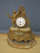 French Ormolu mantel clock