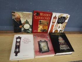 6 Books on clocks