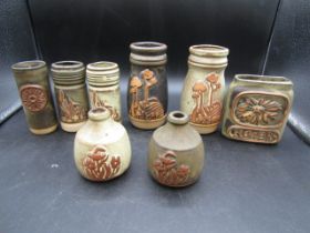 Tremar pottery vases