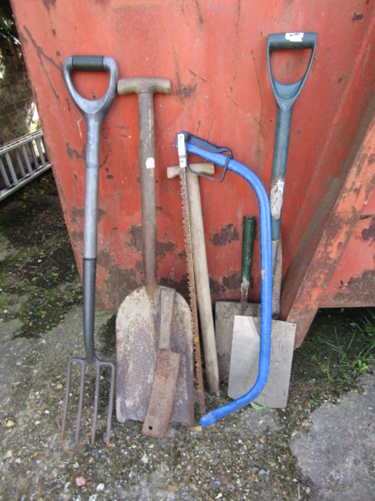 Various garden tools
