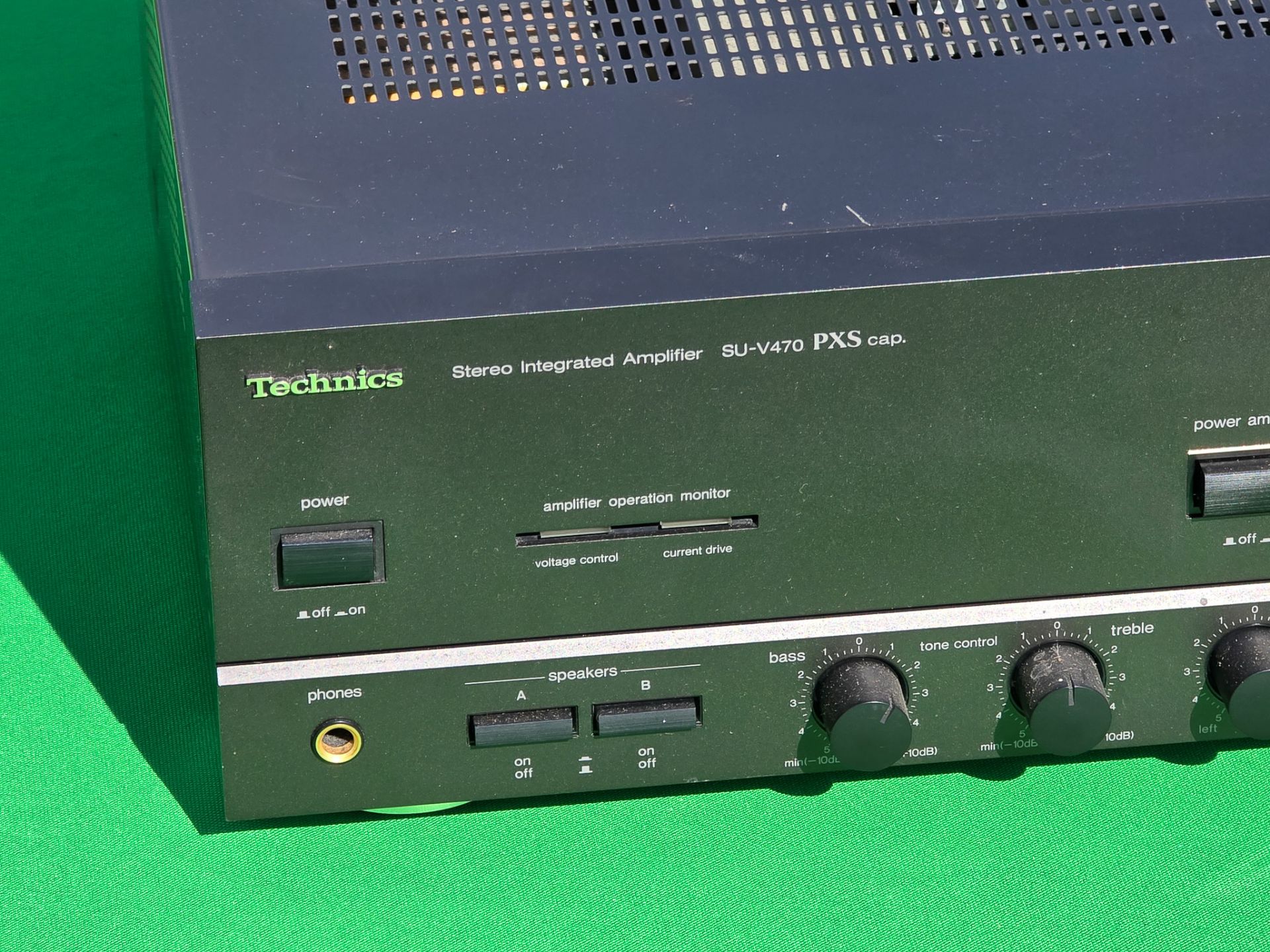 Technics Integrated Amplifier SU-V470 PXS Cap. System Class AA - Image 2 of 7