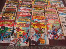 Spiderman comics mid-late 70's