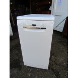 Bosch freestanding slimline dishwasher from a house clearance