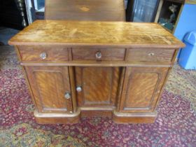 Pine knee hole dressing table 106Wx51Dx76H cm