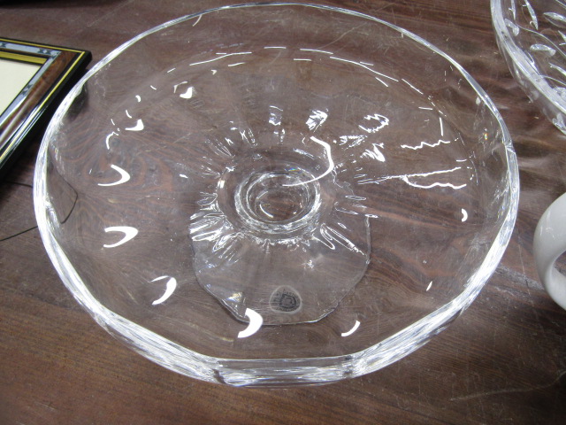 Dartington glass footed bowl, Royal Sanderson teapot, milk jug and sugar bowl, a ceramic watering - Image 7 of 10