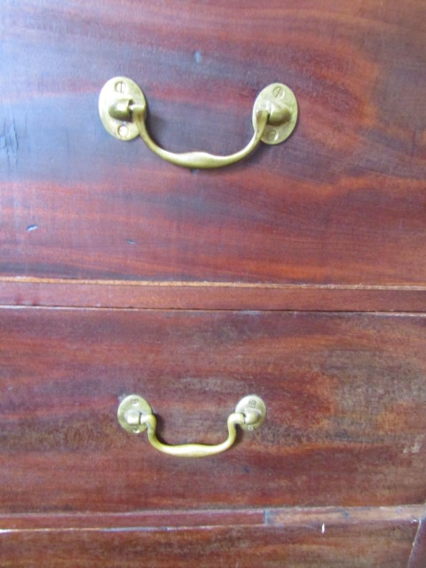 A Georgian mahogany secretaire chest  108Wx58Dx97H cm - Image 13 of 13