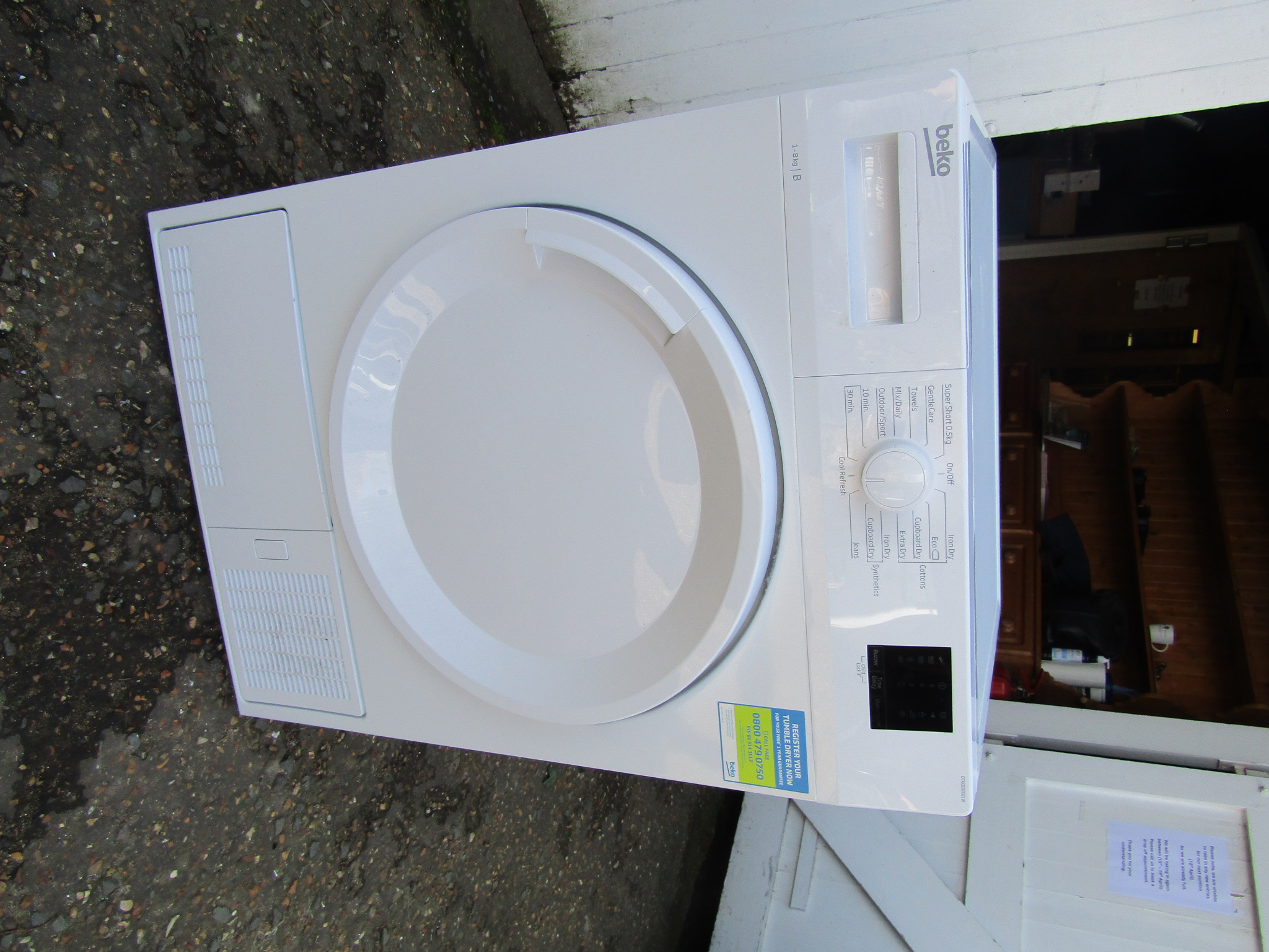 BEKO condenser  tumble dryer from a house clearance