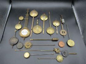 Clock pendulums