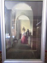 After Leonard Campbell Taylor  'The Corridor' framed print 76x50cm