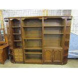 Large wall unit H196cm W280cm D40cm approx