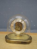 Kundo mantel clock with dome