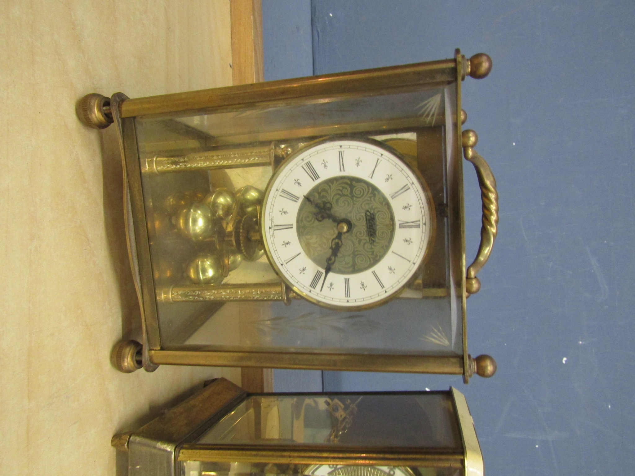 3 German anniversary mantel clocks to include Schatz - Image 3 of 6