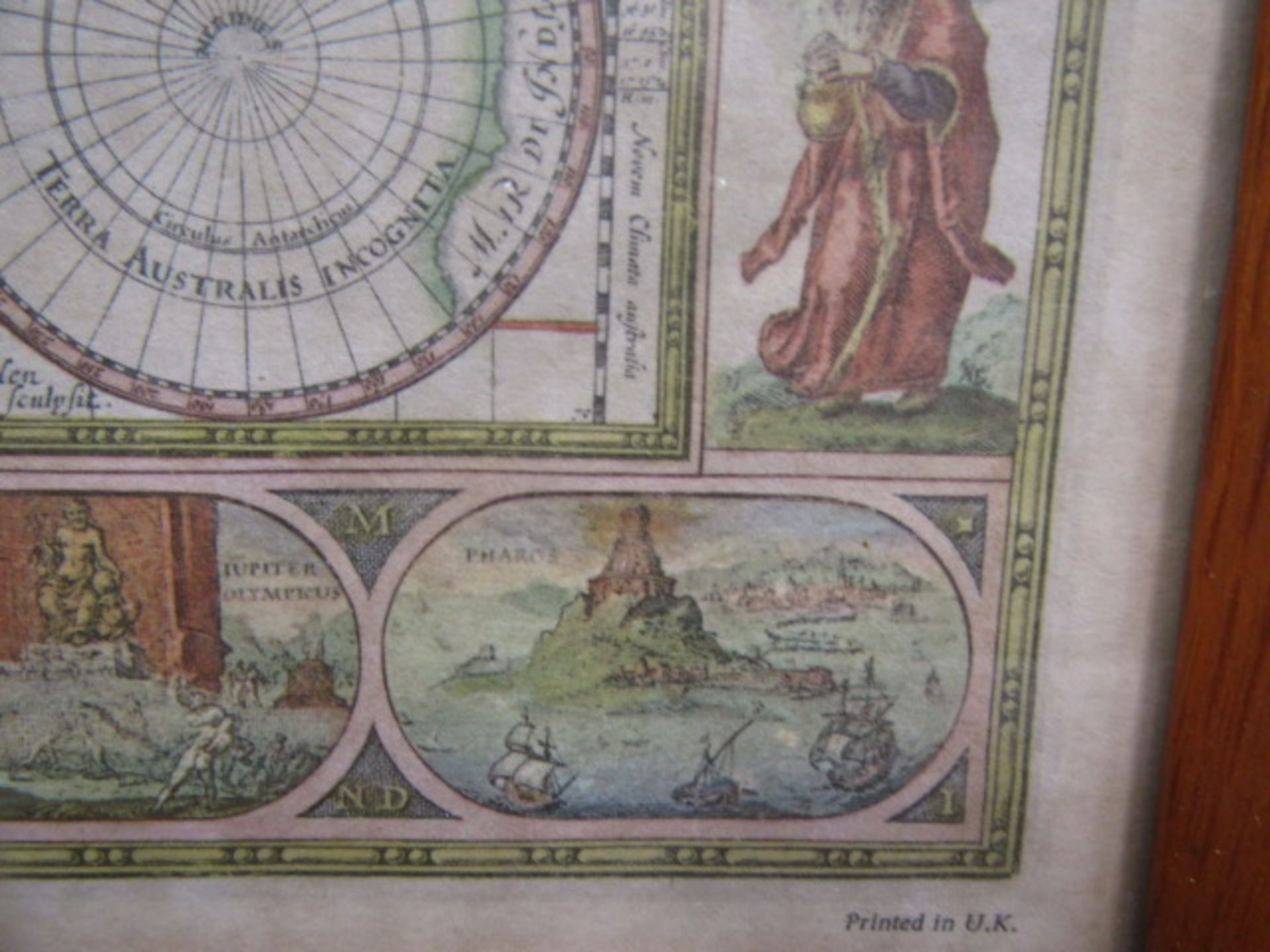5 prints maps- Norfolk, Surrey, London Glostershire, America - Image 16 of 16