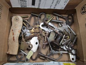 Box of clock keys