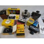 Vintage Kodak cameras