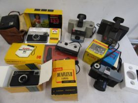 Vintage Kodak cameras