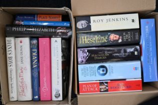 14 books mainly royal family and political