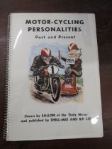 Sallon's Motor-Cycling personalities past and present book published by Shell-Mex and BP- full of