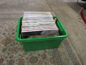 Tub of mostly classical LP's