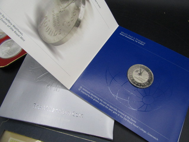 Space museum coin set, 1972 Olympic coin set and a Strike Millennium coin - Bild 4 aus 5