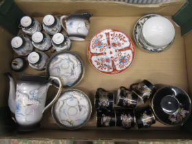 Oriental tea set (complete) part tea sets